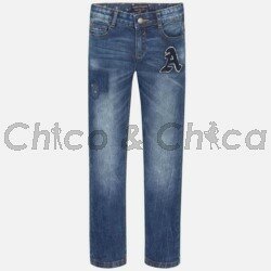 Spodnie jeans fantazja 07512 Ciemny