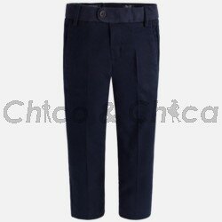Spodnie tailoring 04501 Granatowy